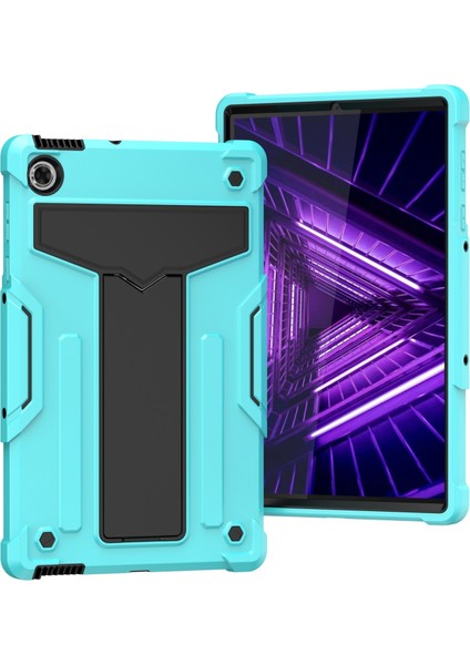 Lenovo M10 Plus TB-X606F Için Pc + Silikon Kılıf (Yurt Dışından)