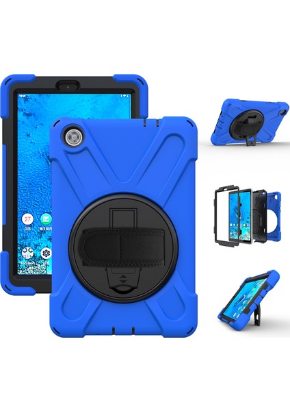 Lenovo Tab M8 Için Silikon + Pc Kılıfı (Yurt Dışından)
