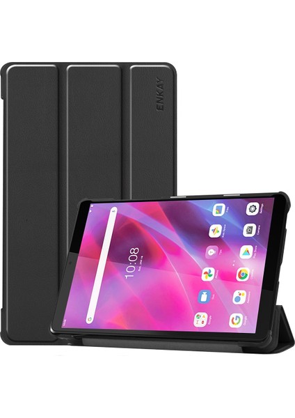 Lenovo Tab M8 1/2/3 Enkay Pu Deri Standlı Kılıf (Yurt Dışından)