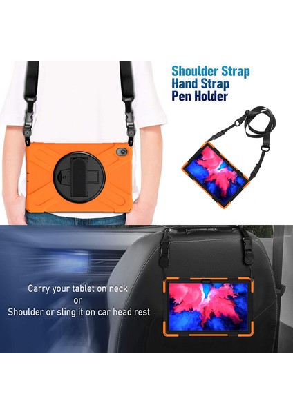 Lenovo Tab P11 TB-J606F Için Darbeye Dayanıklı Silikon + Pc Kılıfı (Yurt Dışından) indirimleri