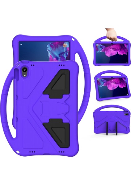 Lenovo Tab P11 / J606F Için Tutuculu Eva Düz Düşme Önleyici Koruyucu Kılıf Shl (Yurt Dışından)