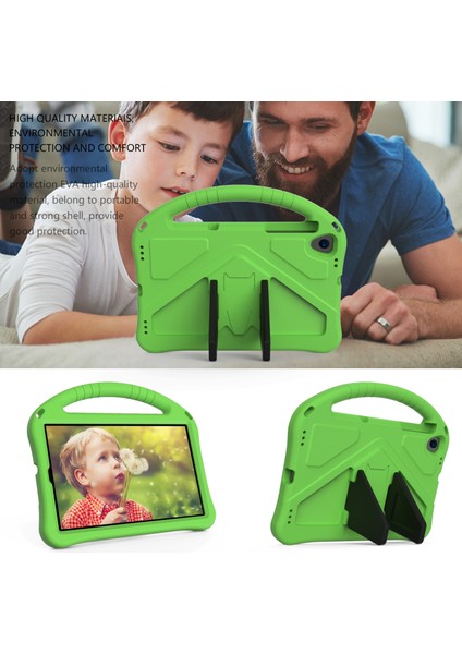 Eva Düz Düşme Önleyici Koruyucu Kılıf Shl Lenovo M10 Plus X606 Için Tutucu ile (Yurt Dışından) modelleri