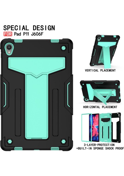 Lenovo Tab P11 Için T-Şekilli Braket Kılıfı (TAB-J606F) (Yurt Dışından) fiyatları