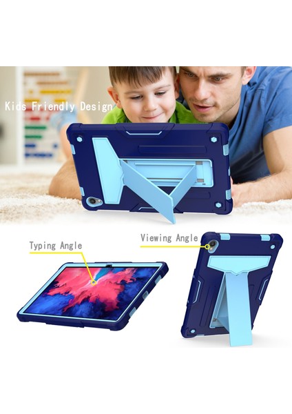 Lenovo Tab P11 Için T-Şekilli Braket Kılıfı (TAB-J606F) (Yurt Dışından)