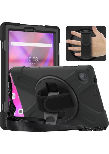 Lenovo Tab K10 / M10 Plus Için Silikon + Pc Kılıfı (Yurt Dışından)