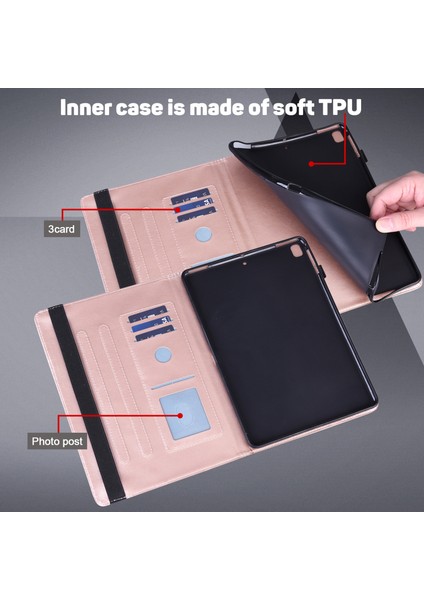 Peacock Tablet Kılıfı Lenovo Tab P11 2020 11 Inç TB-J606F / TB-J606X (Yurt Dışından)