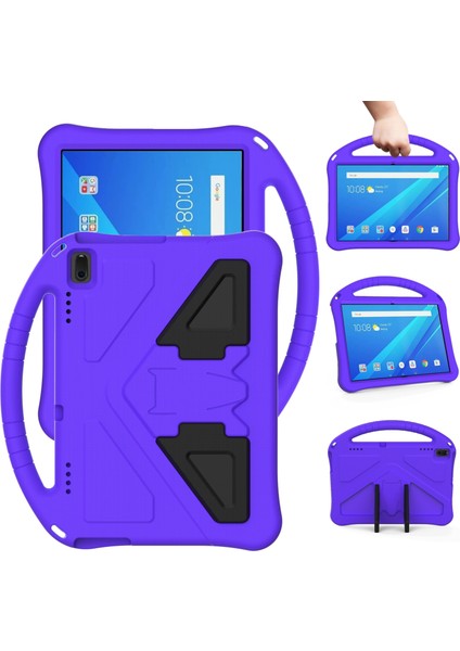 Lenovo Tab 4 10(TB-X304F/N) Için Eva Düz Düşme Önleyici Koruyucu Kılıf Shl Tutucu ile (Yurt Dışından)