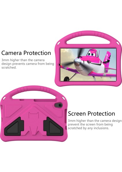 Eva Düz Düşme Önleyici Koruyucu Kılıf Shl Lenovo Tab M8 TB-8505F/X(HD)/8705 Için Tutucu ile (Yurt Dışından) fırsatları