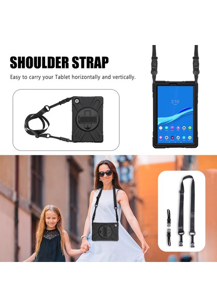 Lenovo Tab M10 Plus TB-X606F Için Darbeye Dayanıklı Silikon + Pc Kılıfı (Yurt Dışından) fiyatları