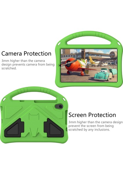 Eva Düz Düşme Önleyici Koruyucu Kılıf Shl Lenovo Tab M8 TB-8505F/X(HD)/8705 Için Tutucu ile (Yurt Dışından) fırsatları