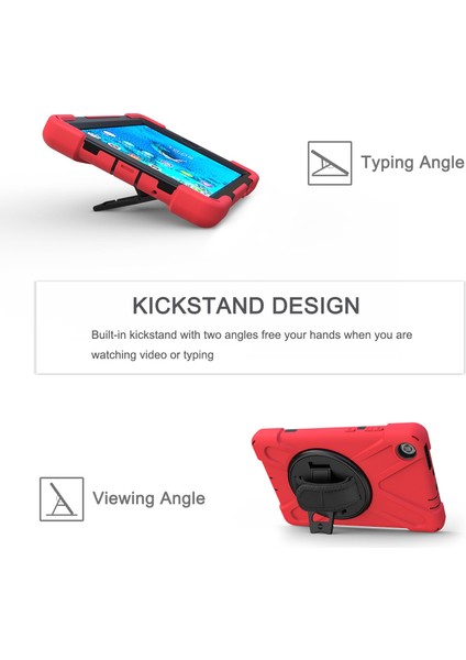 Lenovo Tab M8 Için Silikon + Pc Kılıfı (Yurt Dışından) fırsatları