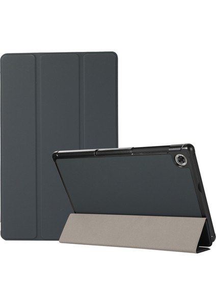 Lenovo Tab M10 Hd (X306) Flip Tpu + Pu Deri Kılıf Için (Yurt Dışından)
