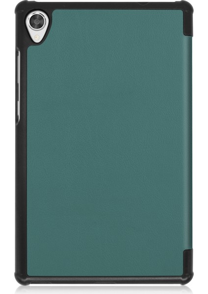 Lenovo Tab M8 3. Nesil Için Custer Texture Deri Kılıf (Yurt Dışından)