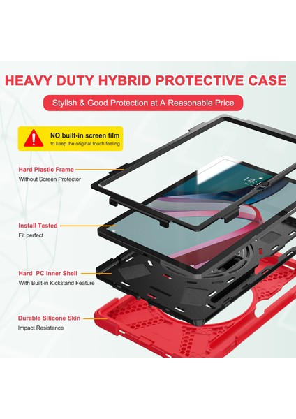 Lenovo Tab P11 Pro Gen 2 Için Silikon + Pc Tablet Kılıfı (Yurt Dışından) modelleri