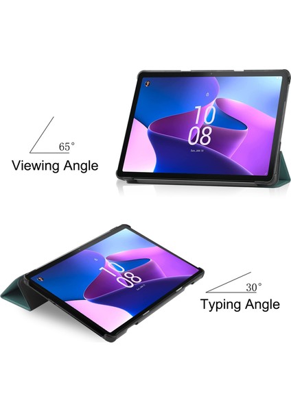 Lenovo Tab M10 3. Nesil / TB328FU Için Custer Saf Renkli Tablet Kılıfı (Yurt Dışından)