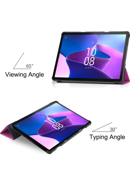 Lenovo Tab M10 3. Nesil / TB328FU Için Custer Saf Renkli Tablet Kılıfı (Yurt Dışından)