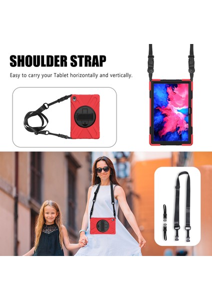 Lenovo Tab P11 TB-J606F Için Darbeye Dayanıklı Silikon + Pc Kılıfı (Yurt Dışından) fırsatları