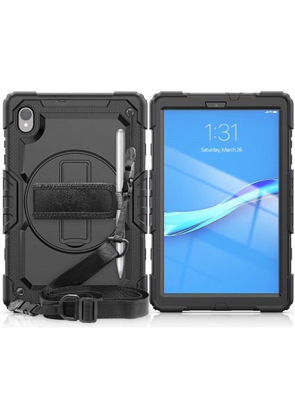 Lenovo Tab M10 Hd TB-X306X Için Silikon + Pc Tablet Kılıfı (Yurt Dışından) fiyatları