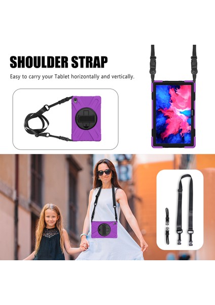 Lenovo Tab P11 TB-J606F Için Darbeye Dayanıklı Silikon + Pc Kılıfı (Yurt Dışından) fırsatları