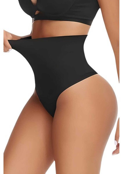 Kadın Dikişsiz Yüksek Bel Karın Toparlayıcı String Korse 3'lü Set indirimleri