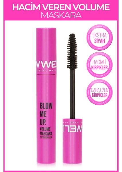 New Well Blow Me Up Volume Mascara 8 ML