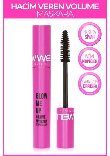 New Well Blow Me Up Volume Mascara 8 ML