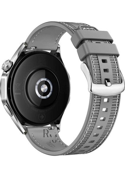 Huawei Watch Gt5 46 mm ile Uyumlu Kordon Dikiş Desenli 22 mm Jazzy Spor Kayış fiyatları