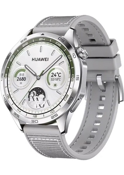 Huawei Watch Gt5 Pro Gt4 Gt3 Pro Gt3 Se Gt2 Pro Gt2 46 mm Uyumlu Dikiş Desenli Jazzy Spor Kordon