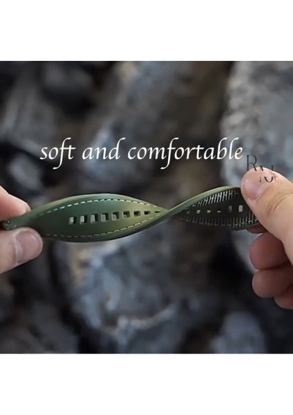 Huawei Watch Gt 3 Active (46MM) Ile Uyumlu Kordon Dikiş Desenli 22 mm Jazzy Spor Kayış fırsatları