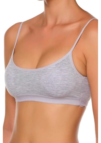 Kadın Ince Askılı Pedli Büstiyer Yarım Atlet Sütyen 3'lü Set fiyatları