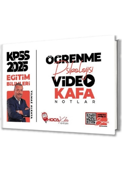 2025 KPSS Eğitim Bilimleri Öğrenme Psikolojisi Video Kafa Notlar