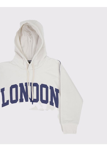 Kız Çocuk Kapüşonlu Sweat Elbise
