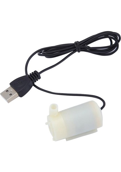 USB Girişli Mini Dalgıç Dik Su Pompası IP68 Saatte 80-120 Litre