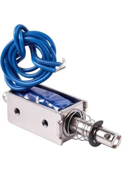 24V Dc Itme-Çekme Selenoidi-5 NEWTON-10MM Stroke