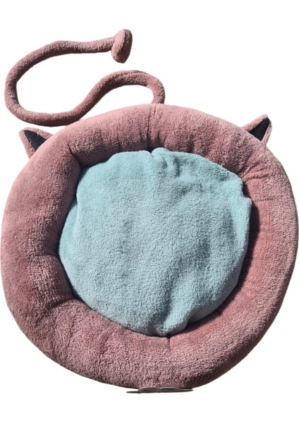 Lüks Kedi ve Köpek Yatağı Kuyruklu Su Yeşili Gülkurusu fiyatları