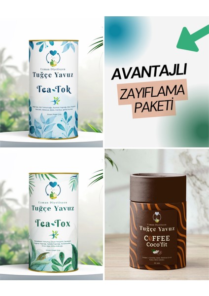Avantajlı Paket Teatok Cocofit Teatox fiyatları