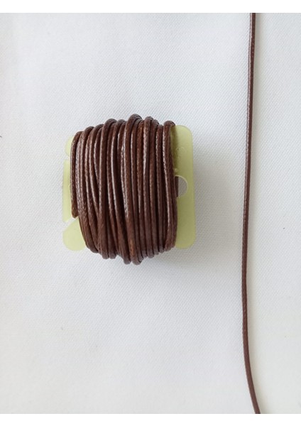 1.5 mm Kalınlığında Mumlu Kore Ip 2,5 Metre (Takı ve Makrome Bileklik ,kolye Ipi) indirimleri