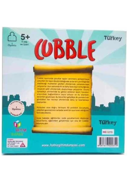 HED Cubble Akıl Oyunu Düşünme Becerilerini Geliştirme Oyunu fırsatları