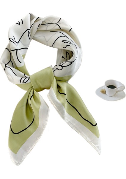 Charlotteipek Eşarp, Ince Yeni Siyah ve Beyaz Dama Tahtası Eşarp, Kadın Ins Dekorasyon, Yabancı Yaz Damalı Küçük Kare Eşarp ile Birden Fazla Amaç Için (Yurt Dışından)