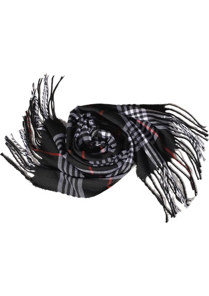 Charlottemoda Ingiliz Ekose Kaşmir Eşarp Çocuk Sonbahar ve Kış Erkek Çift Sıcak Şal Dış Ticaret Eşarp (Yurt Dışından)