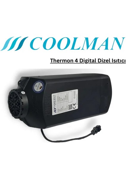 Webasto Tipi Thermon 4 Dijital Dizel Isıtıcı 5 kW (12-24V)