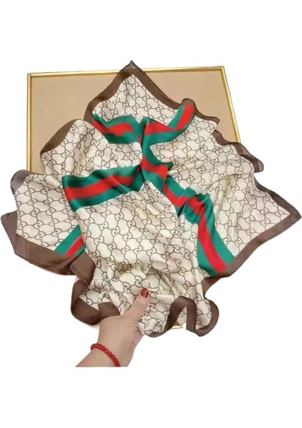 CHARLOTTE70 Ipek Eşarplar, Kare Eşarplar, Üst Düzey Moda, Çok Yönlü, Profesyonel Ipek Eşarplar, Vintage Baskılı Ipek Eşarplar, Kadın Eşarplar (Yurt Dışından)