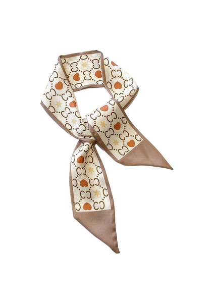 Charlotteküçük Ipek Eşarplar, Kadın Çok Yönlü, Uzun Örgülü Saçlar, At Kuyruğu Saç Bağları, Flamalar, Dar Yaka Eşarplar, Eşarplar (Yurt Dışından)