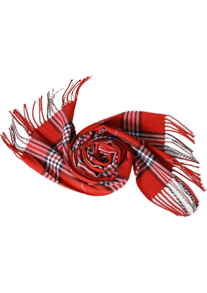 Charlottemoda Ingiliz Ekose Kaşmir Eşarp Çocuk Sonbahar ve Kış Erkek Çift Sıcak Şal Dış Ticaret Eşarp (Yurt Dışından)