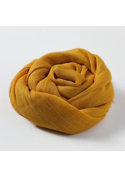 Charlottedüz Renk Pamuk ve Keten Eşarp, Kadın Edebi ve Sanatsal Güneş Koruyucu Ipek Eşarp, Küçük Boyun, Plaj Uzun Ipek Eşarp, Şal Yeni Stil (Yurt Dışından)