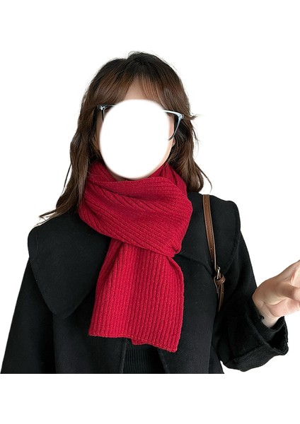 Charlotteörme Dokuma Eşarp Kadınlar Için Işe Gidip Gelmek Için Çok Yönlü Moda Eşarp Boyun Sıcak Kaşmir Eşarp Kış Şal Moda (Yurt Dışından)