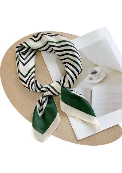 Charlotteipek Eşarp, Ince Yeni Siyah ve Beyaz Dama Tahtası Eşarp, Kadın Ins Dekorasyon, Yabancı Yaz Damalı Küçük Kare Eşarp ile Birden Fazla Amaç Için (Yurt Dışından)