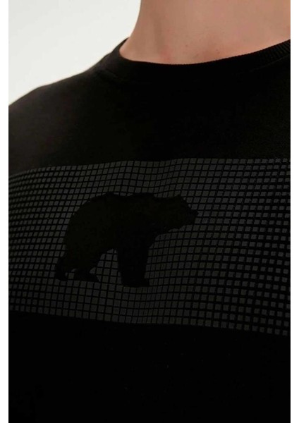 Sweatshirt Siyah Fancy Erkek Sweatshirt 19.02.12.007-MIDNIGHT