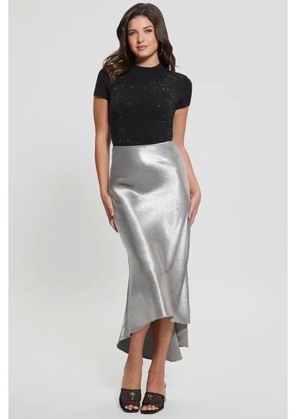 Ss Mock Neck All Ove