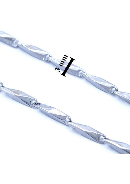 316L Çelik Erkek Zincir 55 cm ZN-242